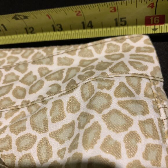 Kardashian Kollection Leopard Animal Print Stretch Pink SKINNY JEANS SIZE 8 - Picture 7 of 11